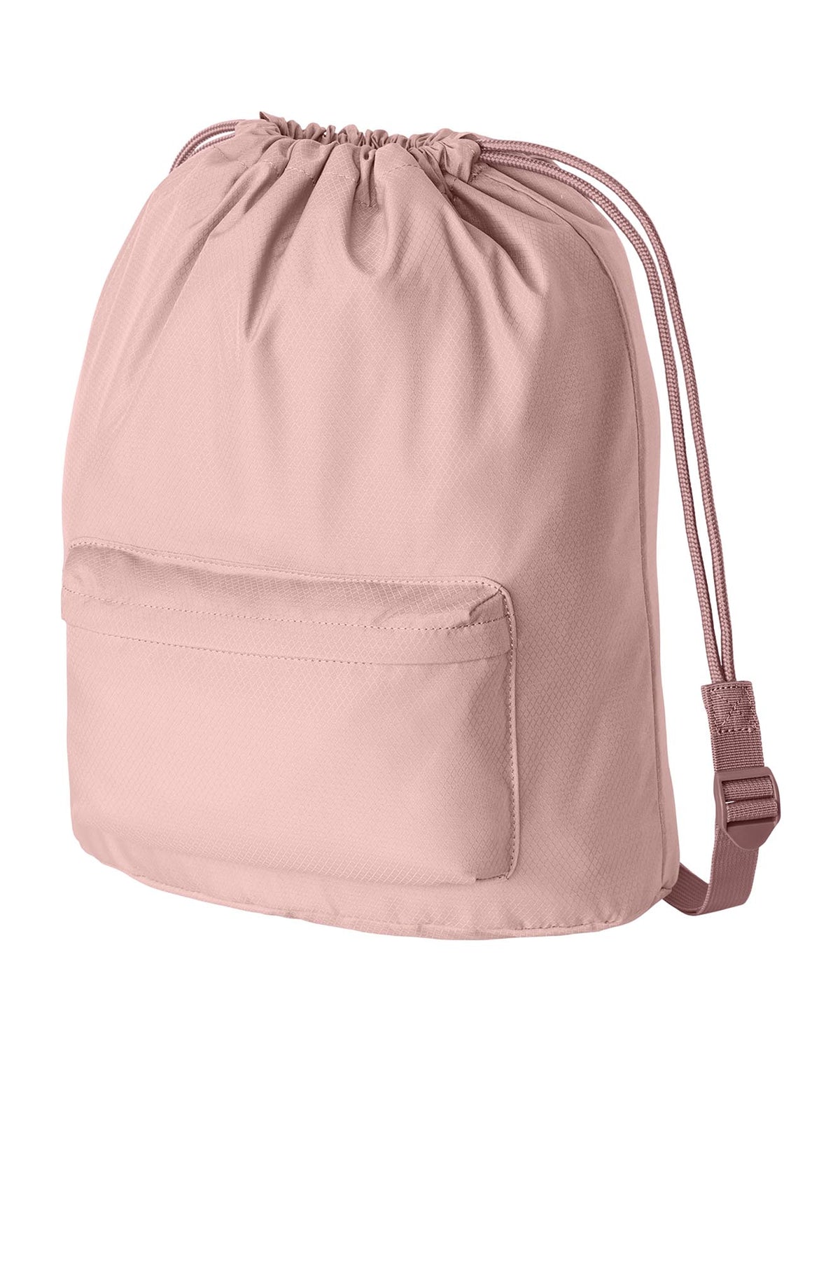 Port Authority® Diamond Pocket Cinch - Rose Quartz