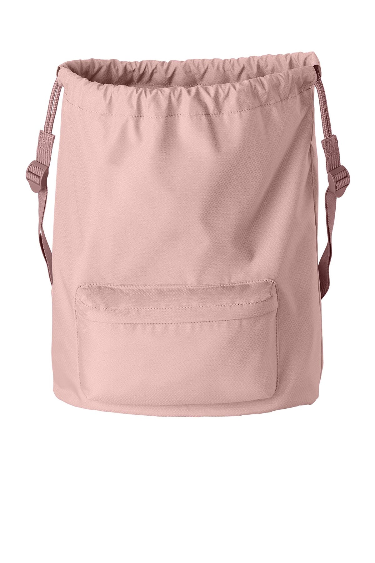 Port Authority® Diamond Pocket Cinch - Rose Quartz