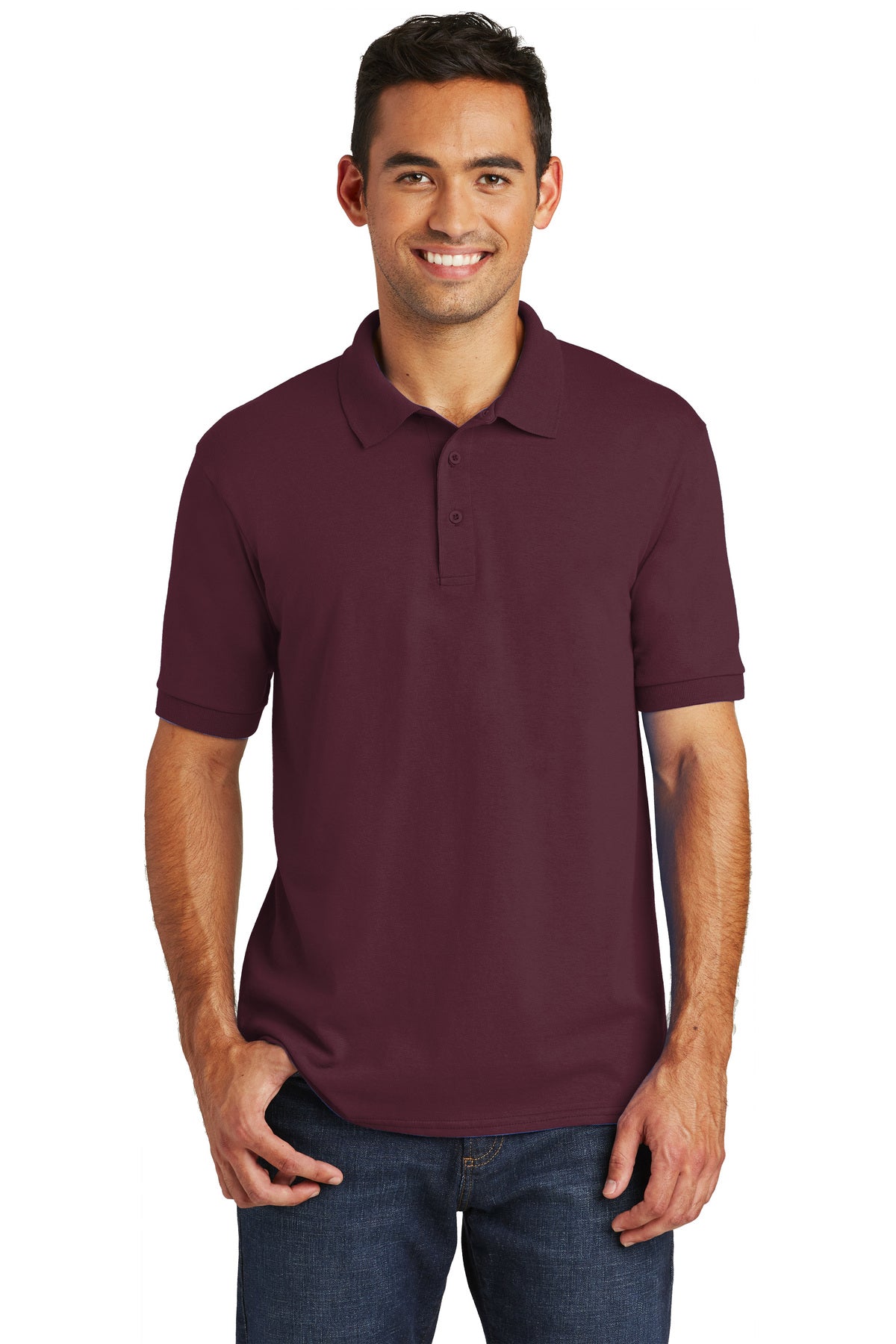 Men's Port & Company® Core Blend Jersey Knit Polo