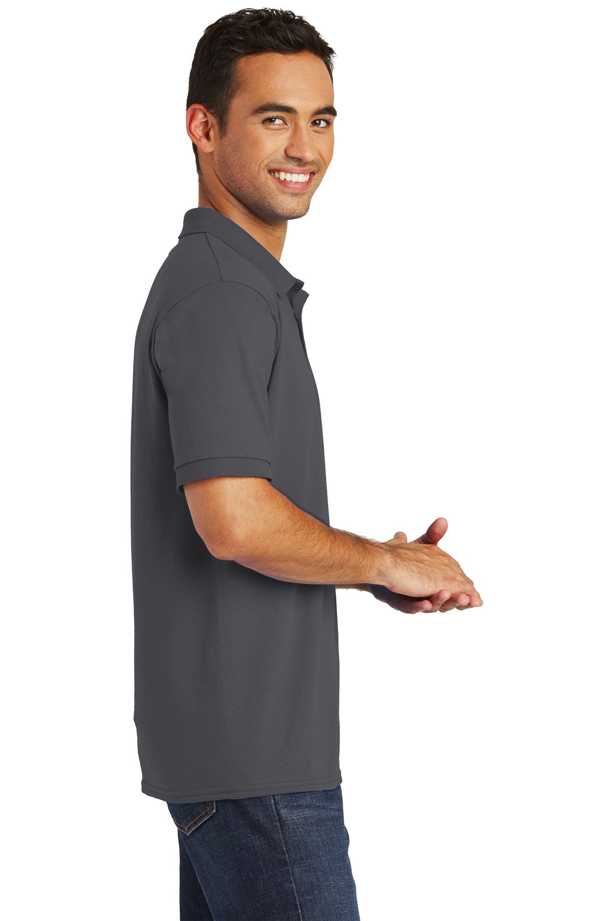 Men's Port & Company® Core Blend Jersey Knit Polo
