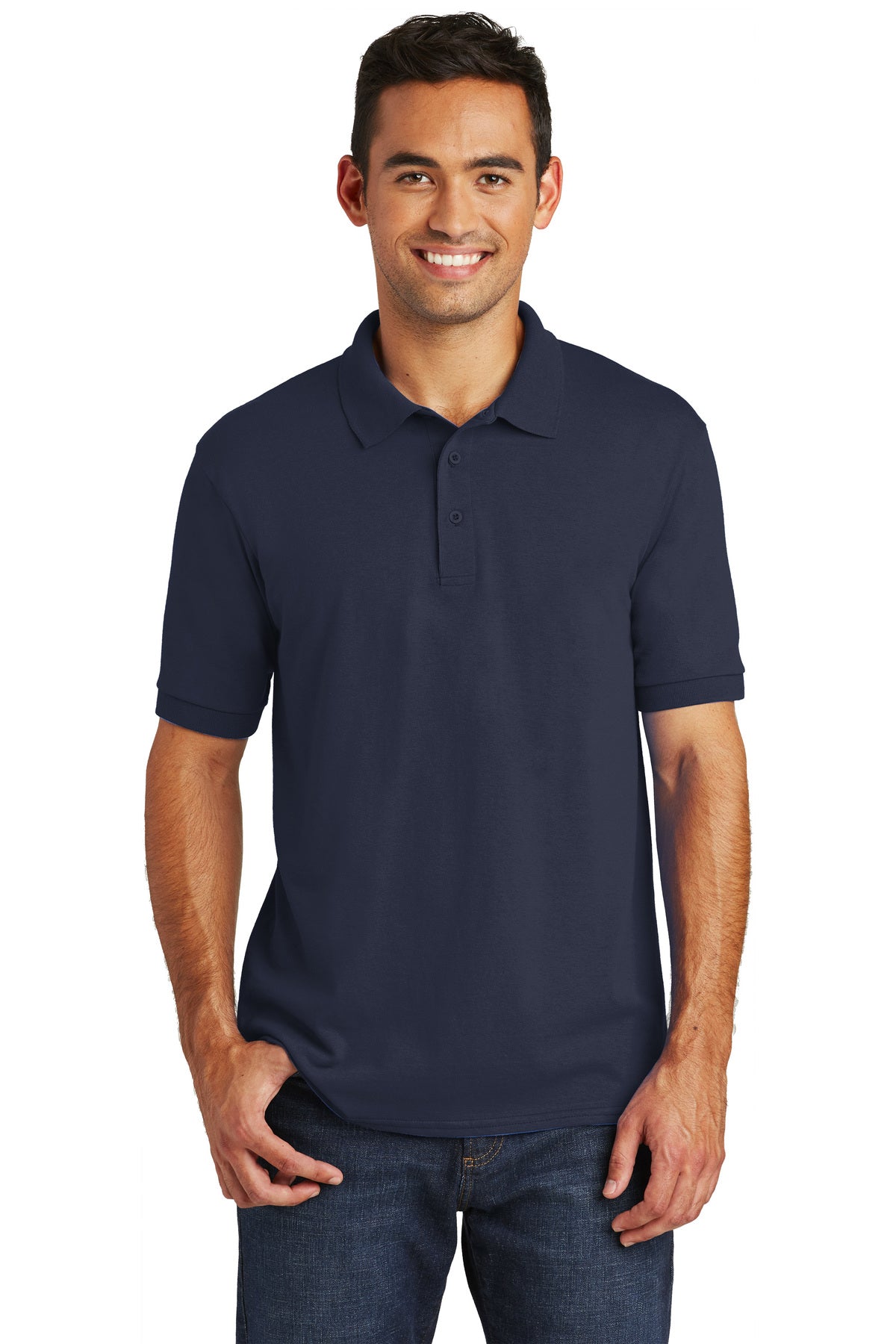 Men's Port & Company® Core Blend Jersey Knit Polo
