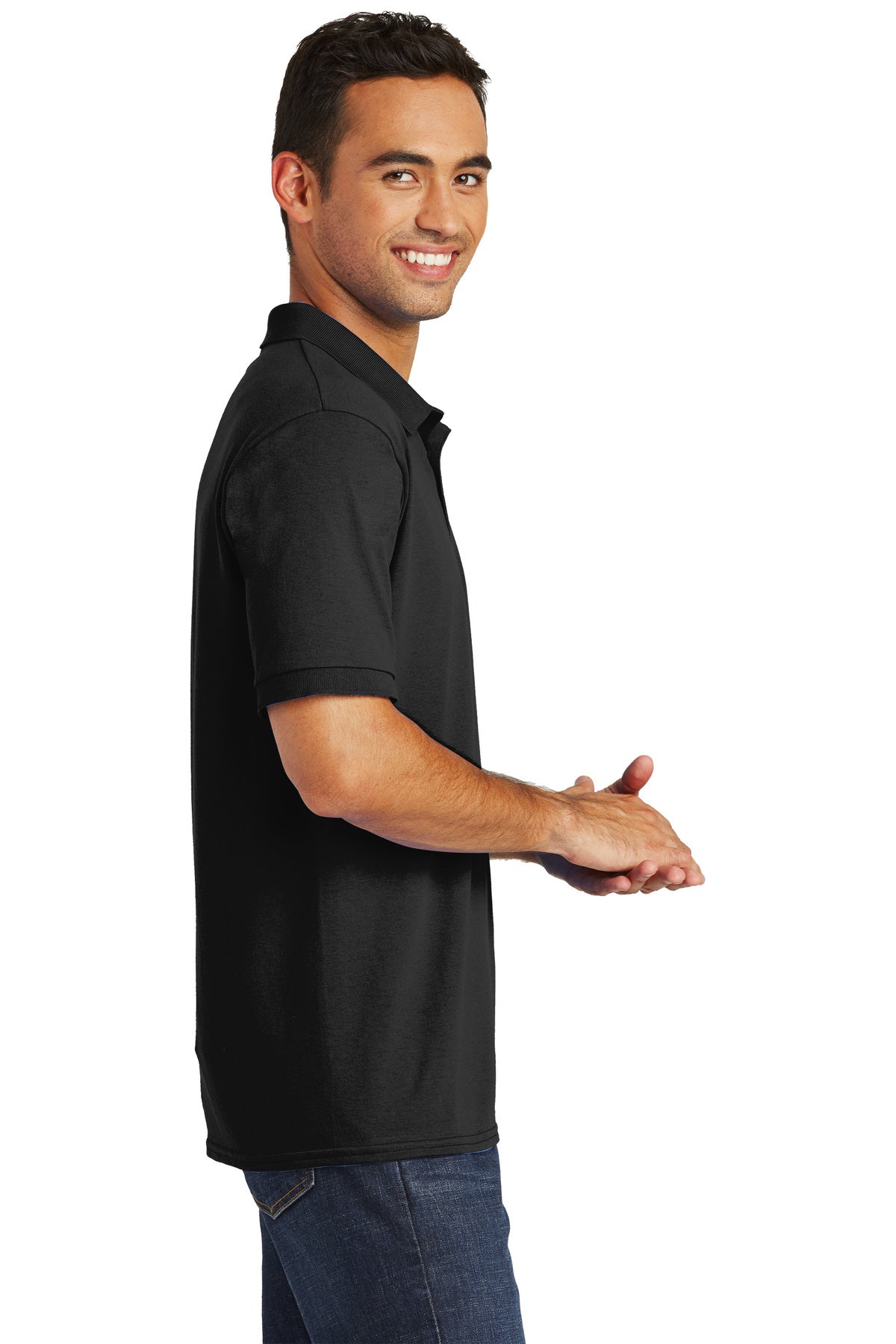 Men's Port & Company® Core Blend Jersey Knit Polo