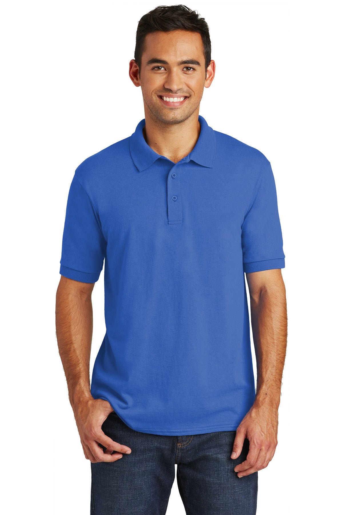 Men's Port & Company® Core Blend Jersey Knit Polo