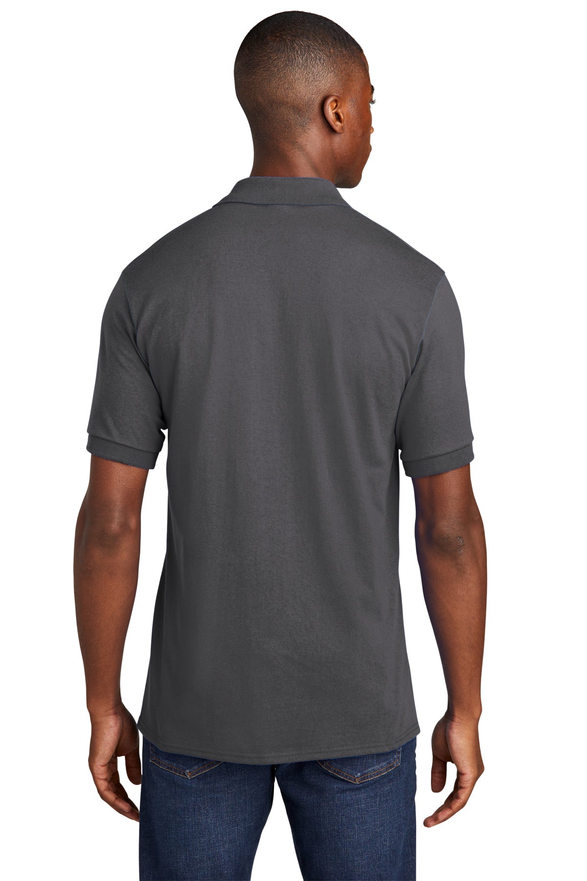 Men's Port & Company® Core Blend Jersey Knit Pocket Polo