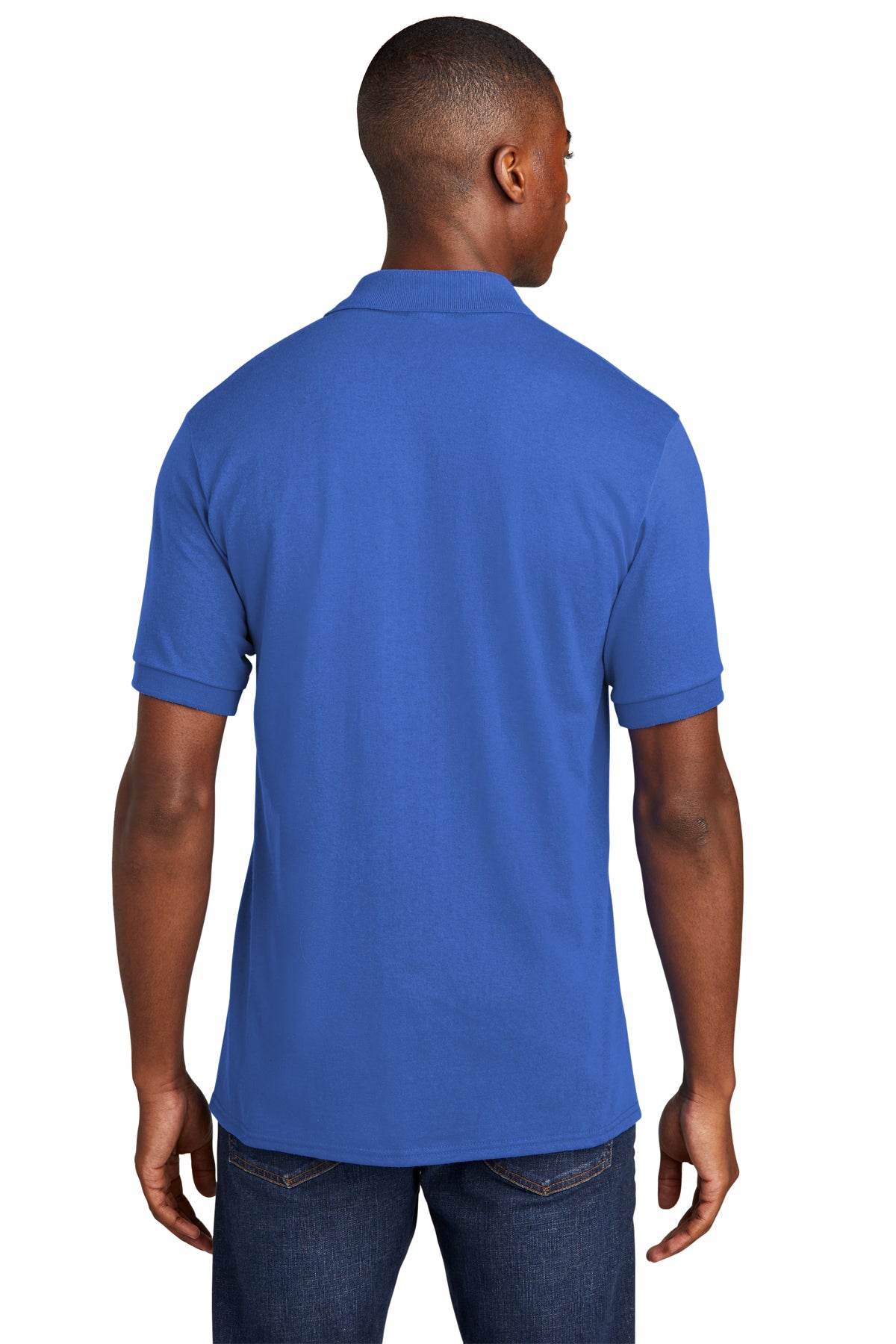Men's Port & Company® Core Blend Jersey Knit Pocket Polo