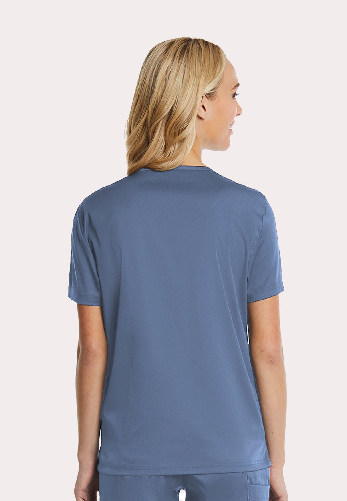 Elements by Alexanders Uniforms Unisex 1-Pocket V-Neck Scrub Top