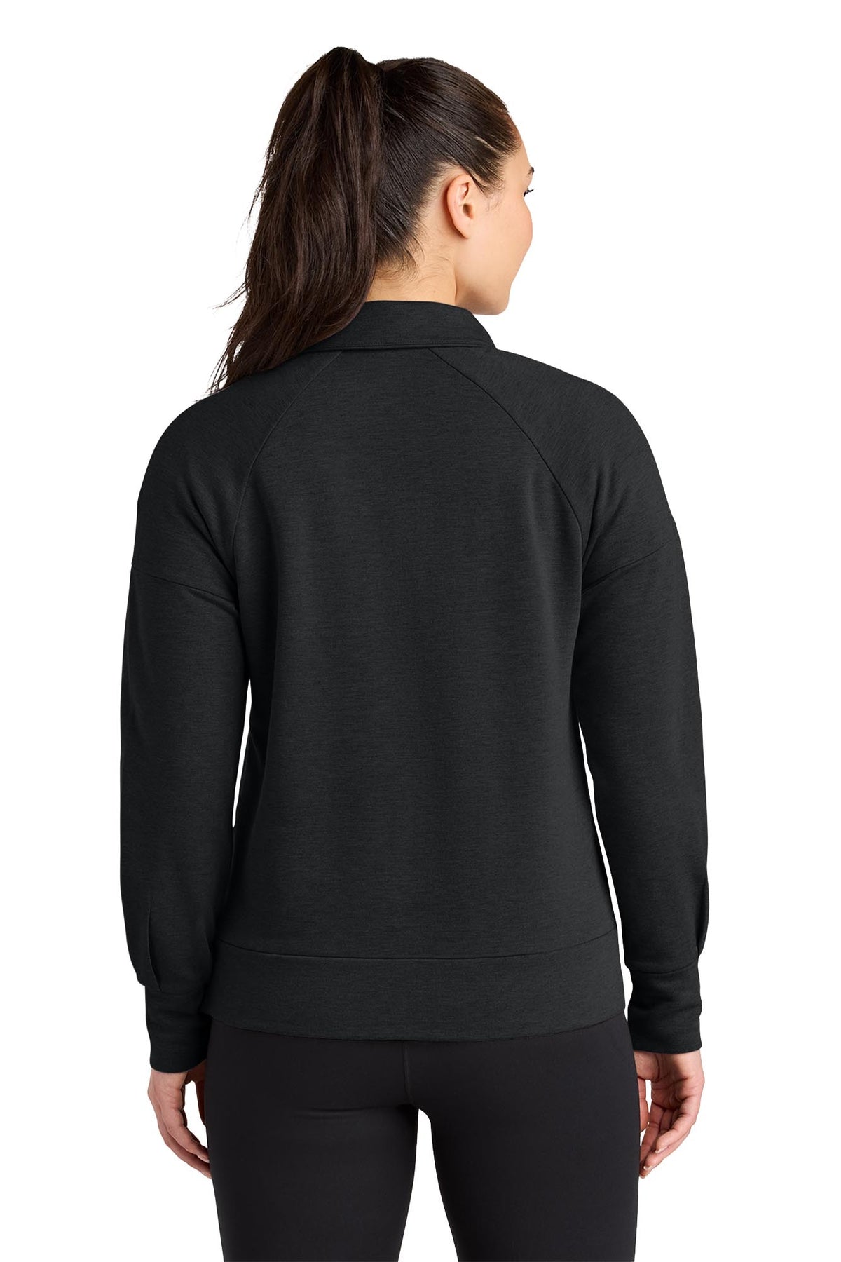 OGIO® Women’s Luuma 1/2-Zip - Blacktop