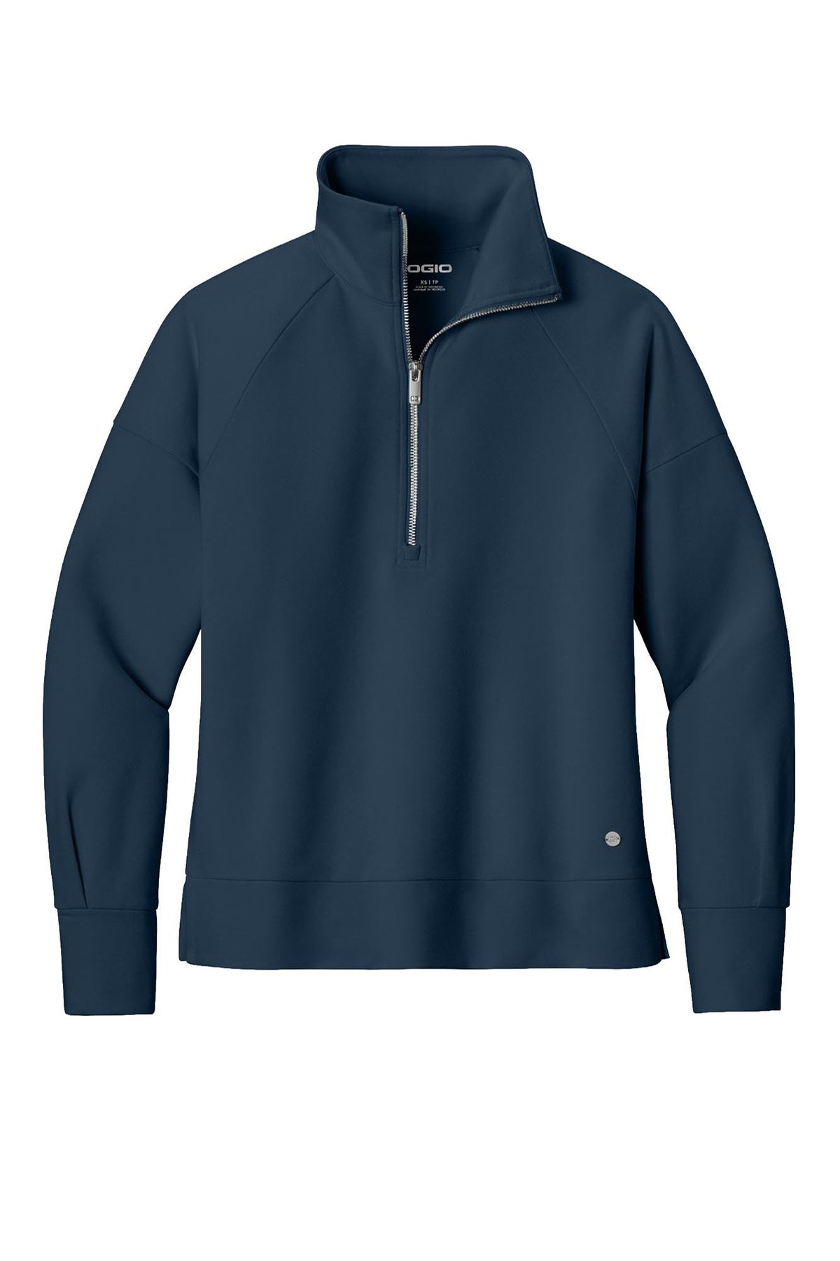 OGIO® Women’s Luuma 1/2-Zip - River Blue Navy