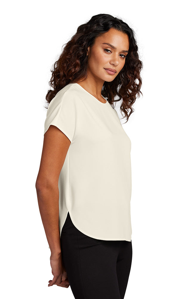 Mercer+Mettle® Women's Stretch Crepe Crew
