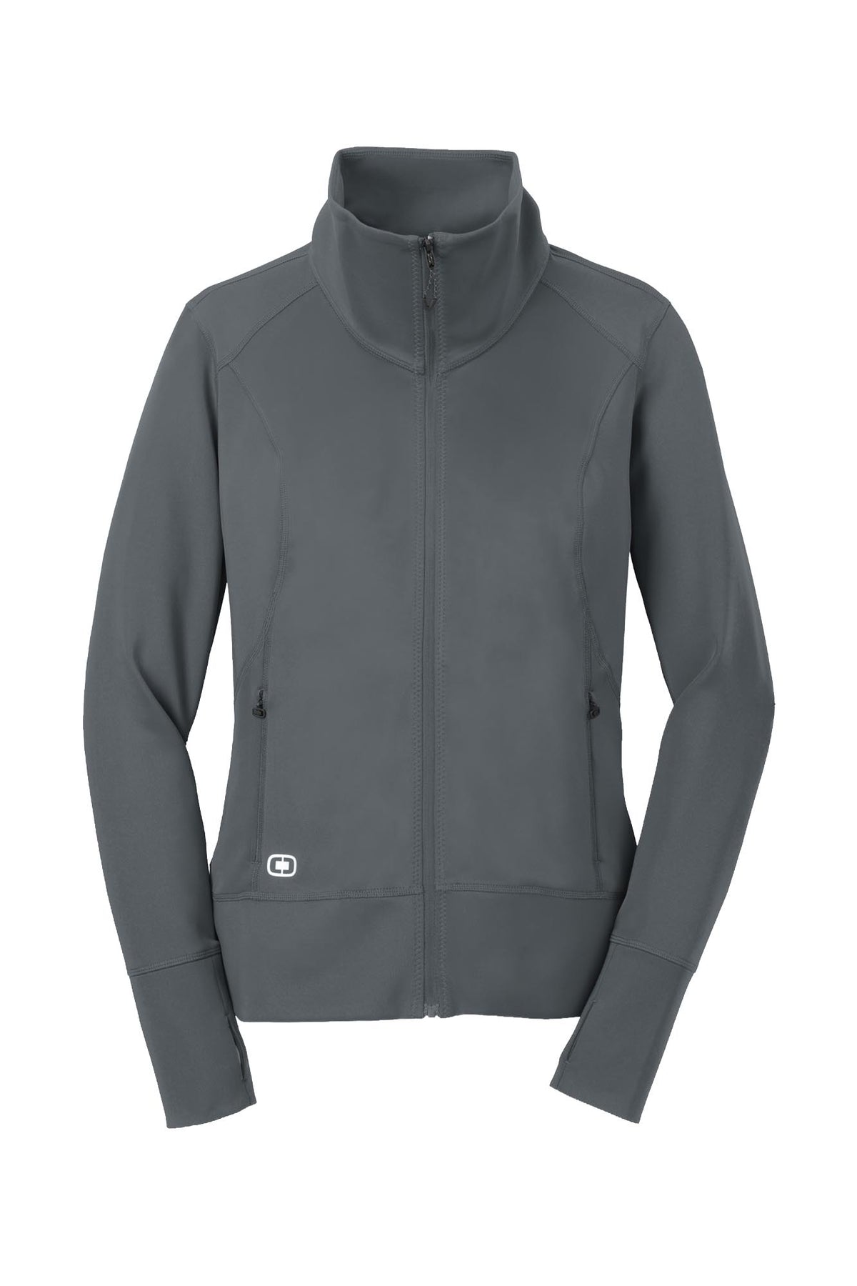 OGIO® Women’s Fulcrum Full-Zip - Gear Grey