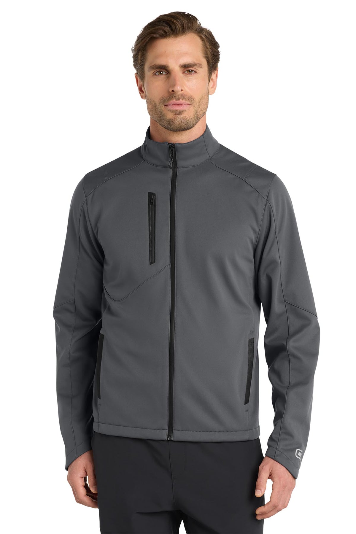 OGIO® Crux Soft Shell - Gear Grey