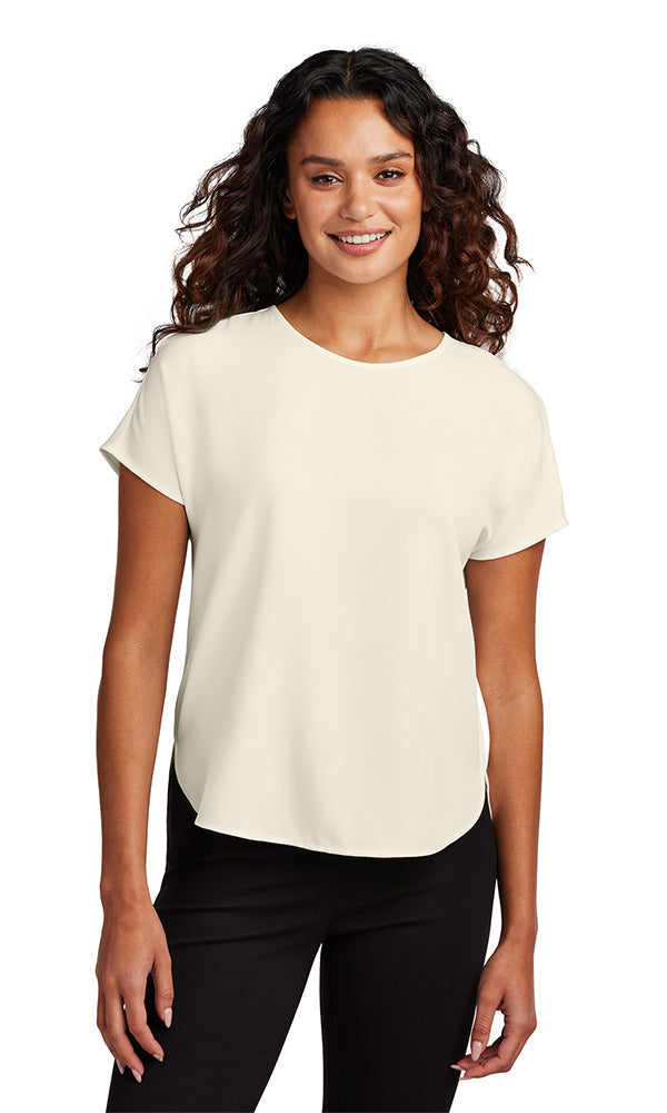 Mercer+Mettle® Women's Stretch Crepe Crew