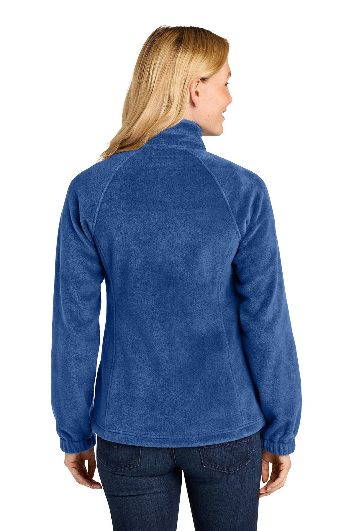 Port Authority® Women's Plush Fleece Full-Zip Jacket - Royal