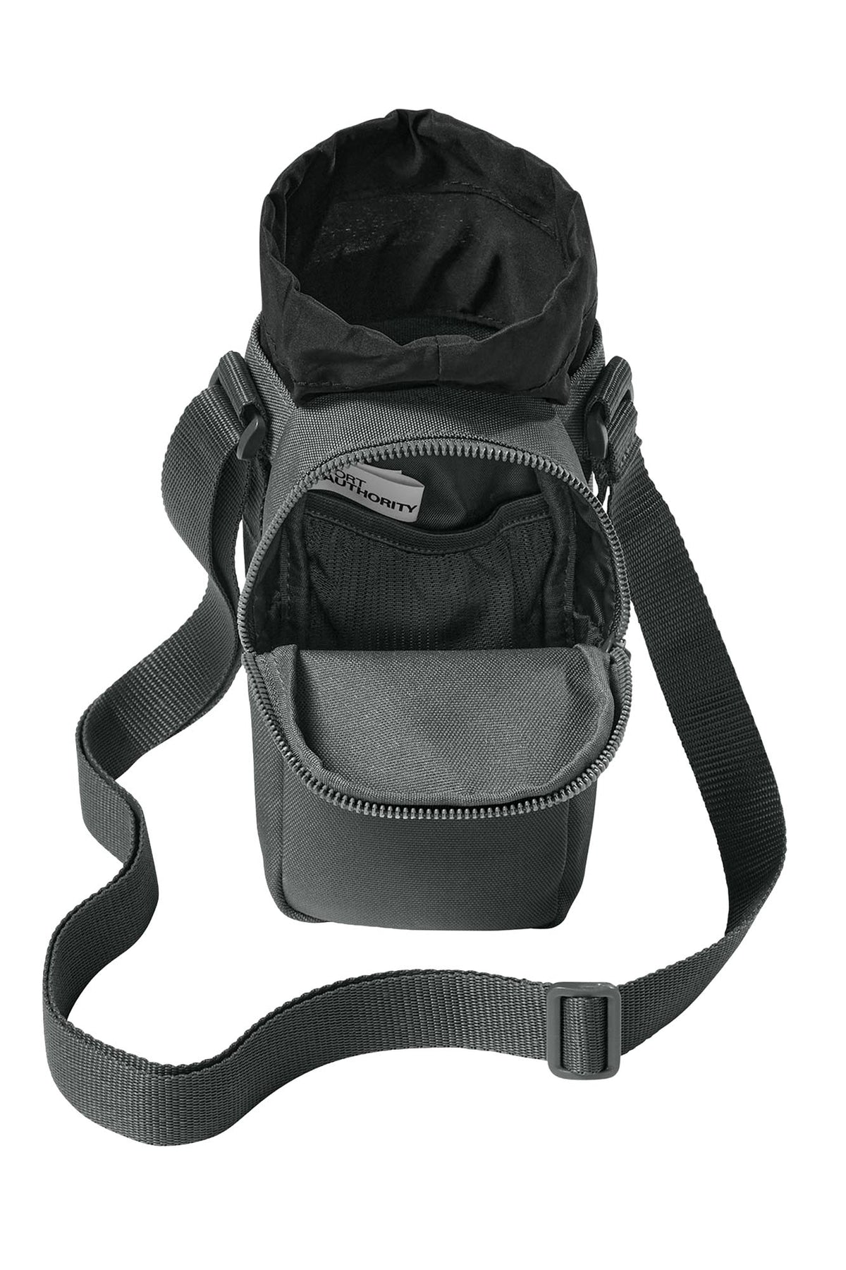 Port Authority® Matte Oxford Hydration Crossbody - Storm Grey