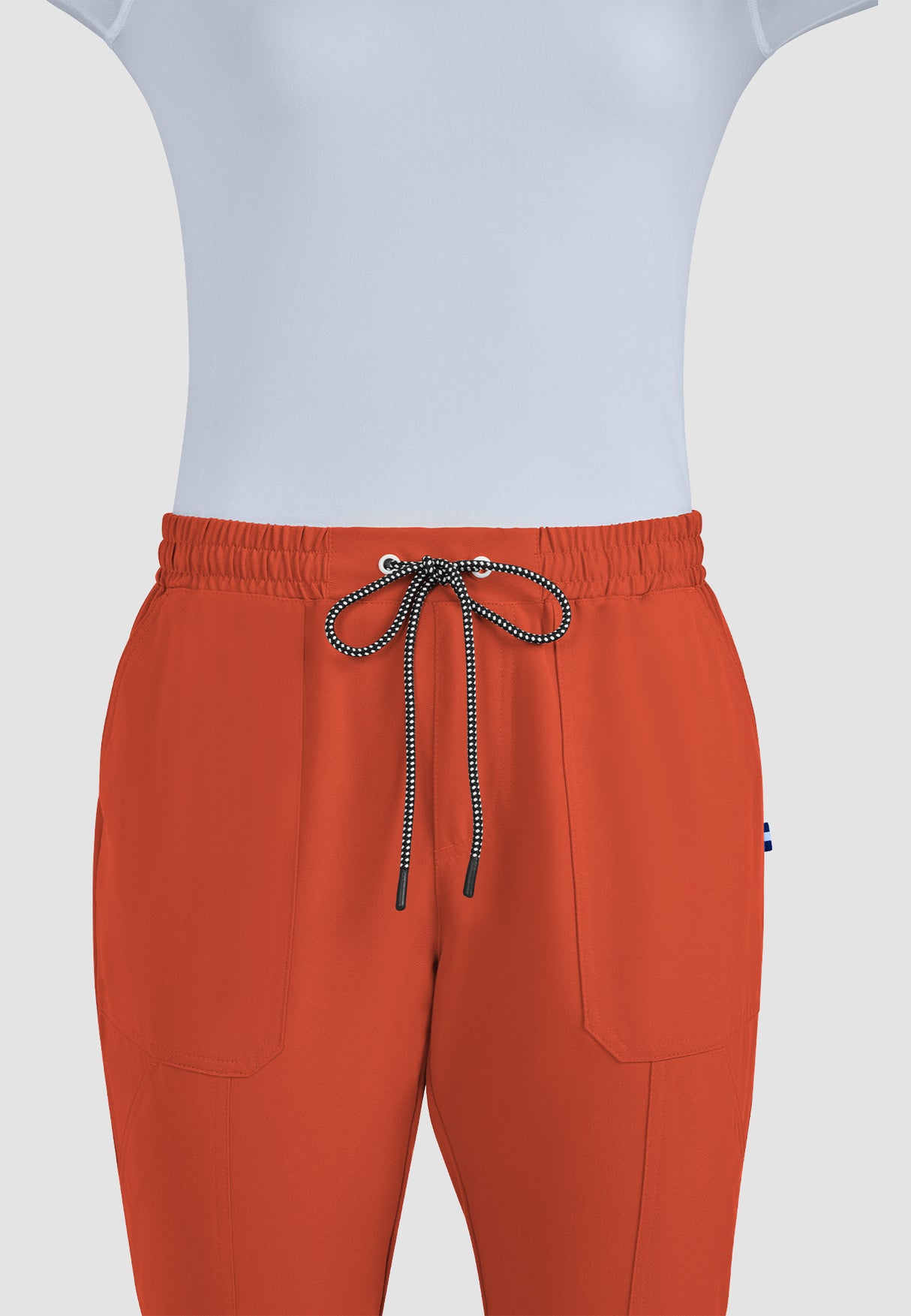 koi™ Next Gen Women's 7-Pocket Good Vibe Tall Jogger - Burnt Umber