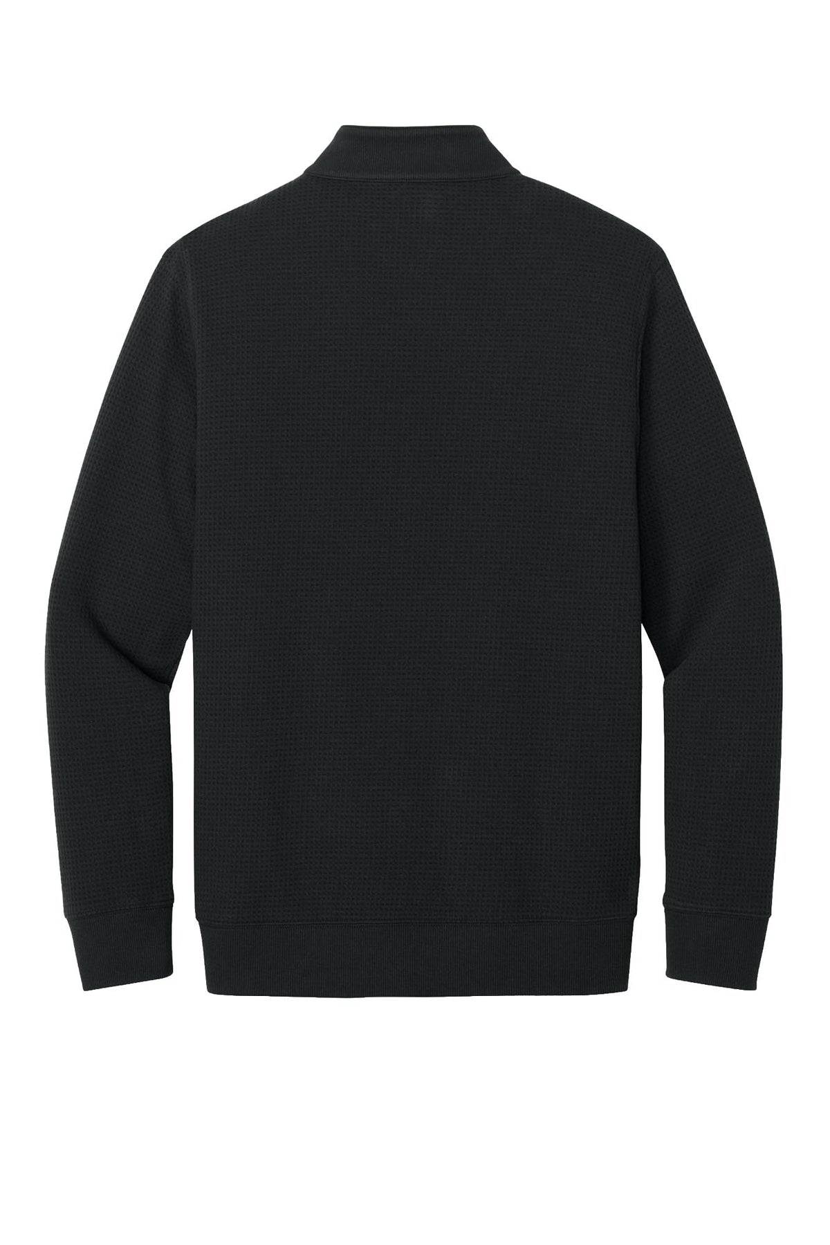 TravisMathew Men's Waffle 1/4-Zip - Black