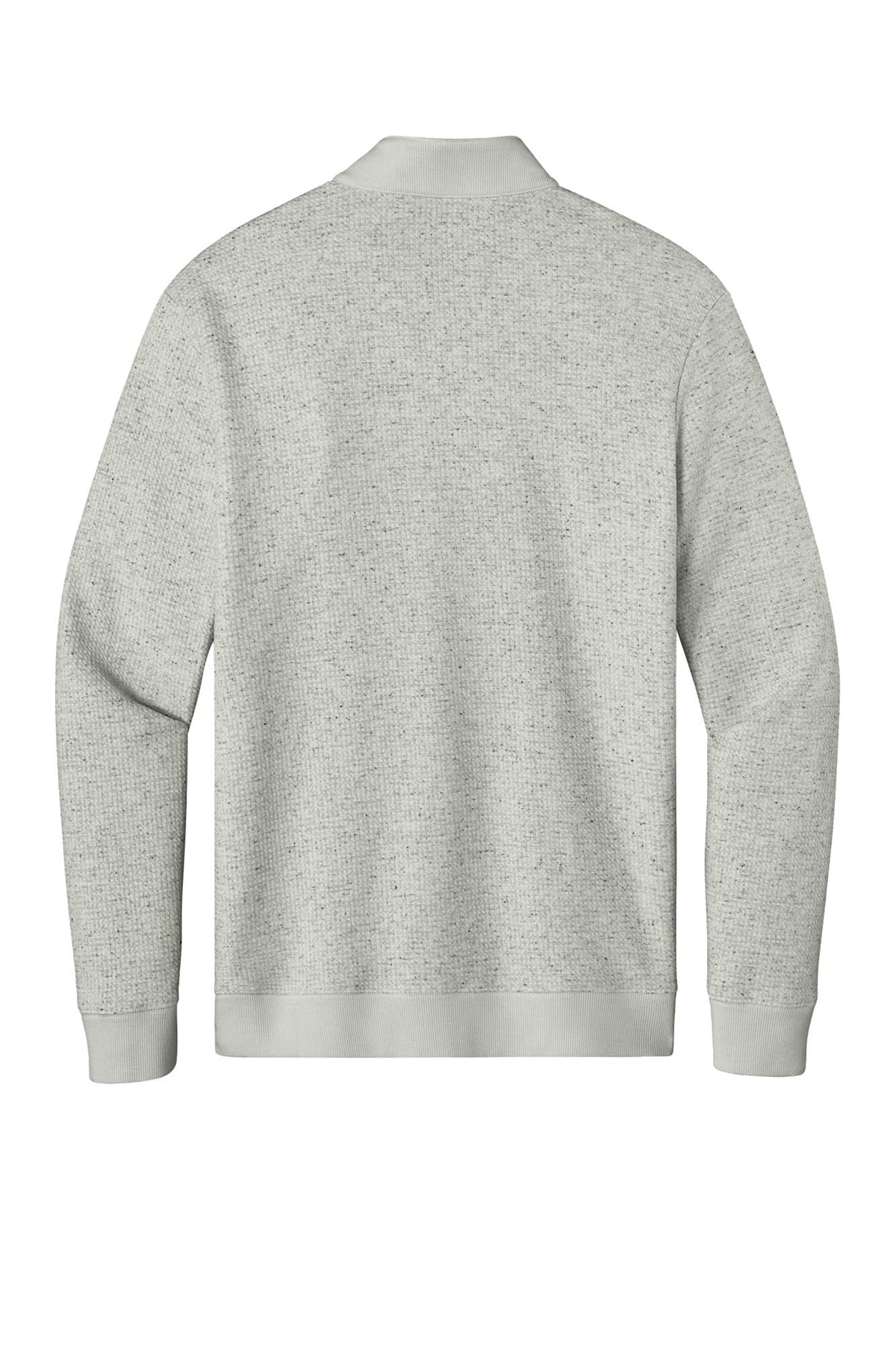 TravisMathew Men's Waffle 1/4-Zip - Light Grey Heather