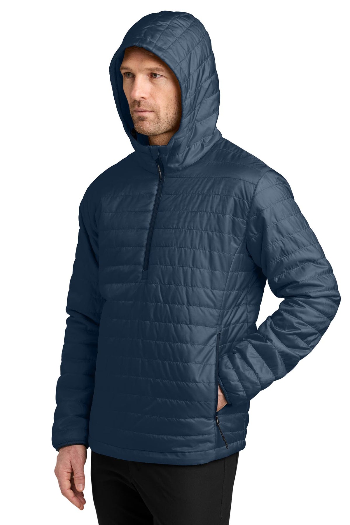 Port Authority® Packable Puffy Anorak - Regatta Blue