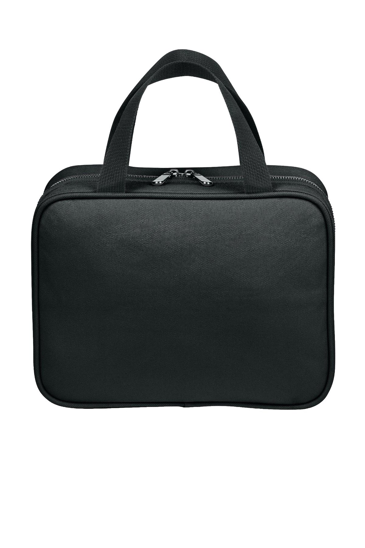 Port Authority® Matte Oxford Hanging Travel Case - Deep Black