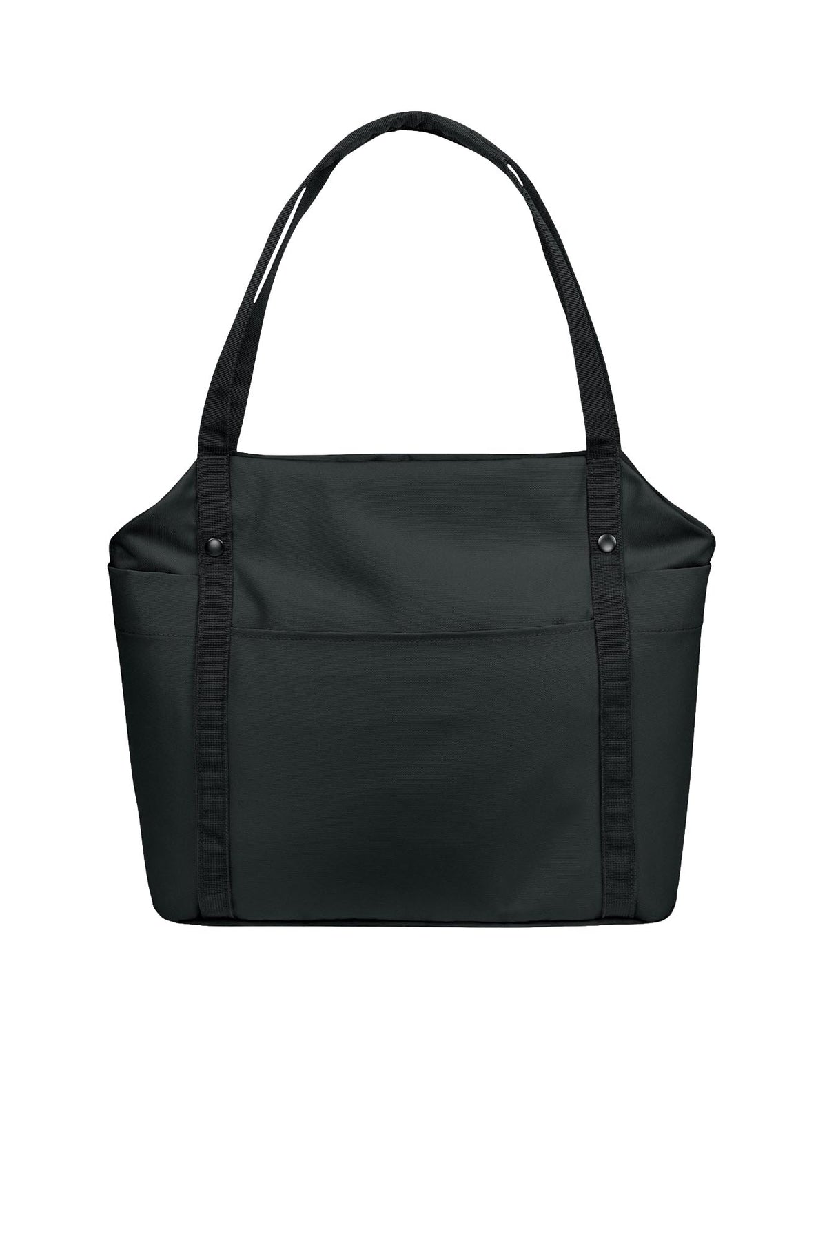 Port Authority® Matte Oxford Tote - Deep Black