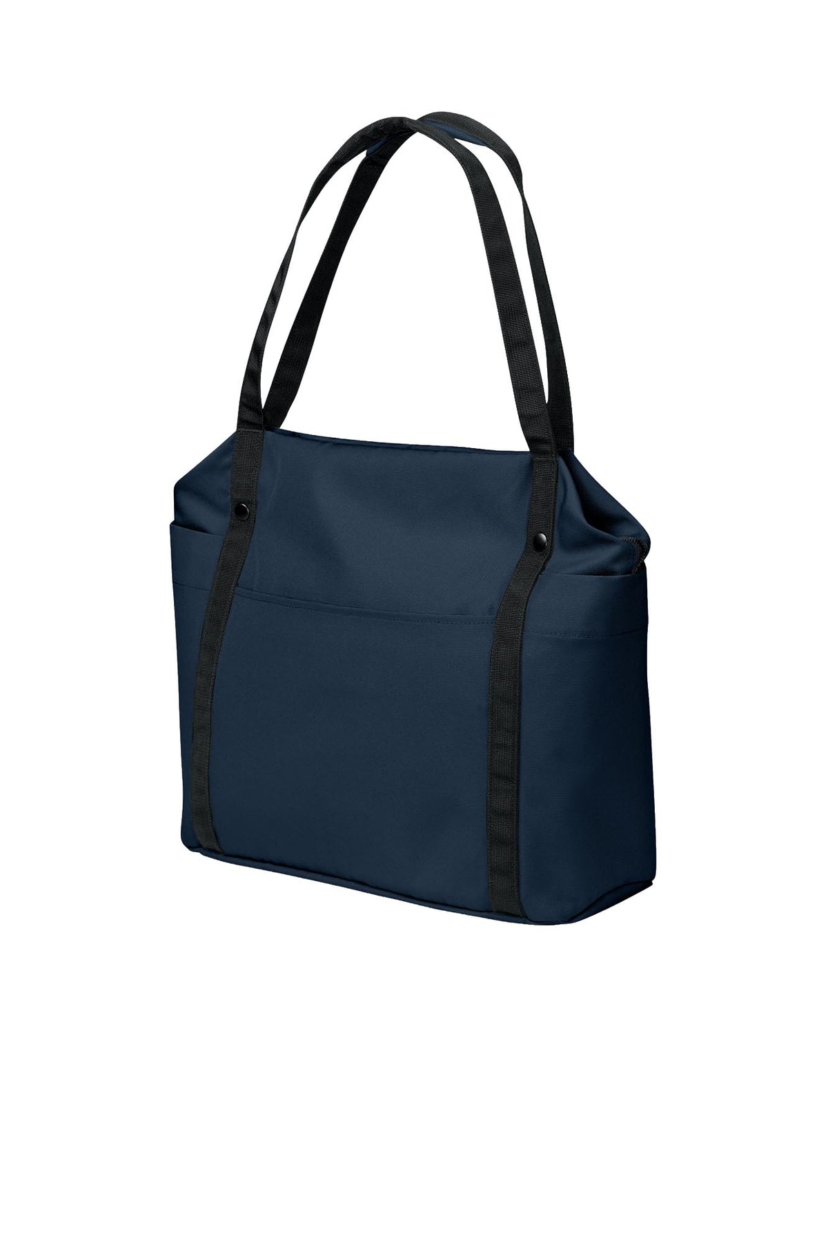Port Authority® Matte Oxford Tote - River Blue Navy