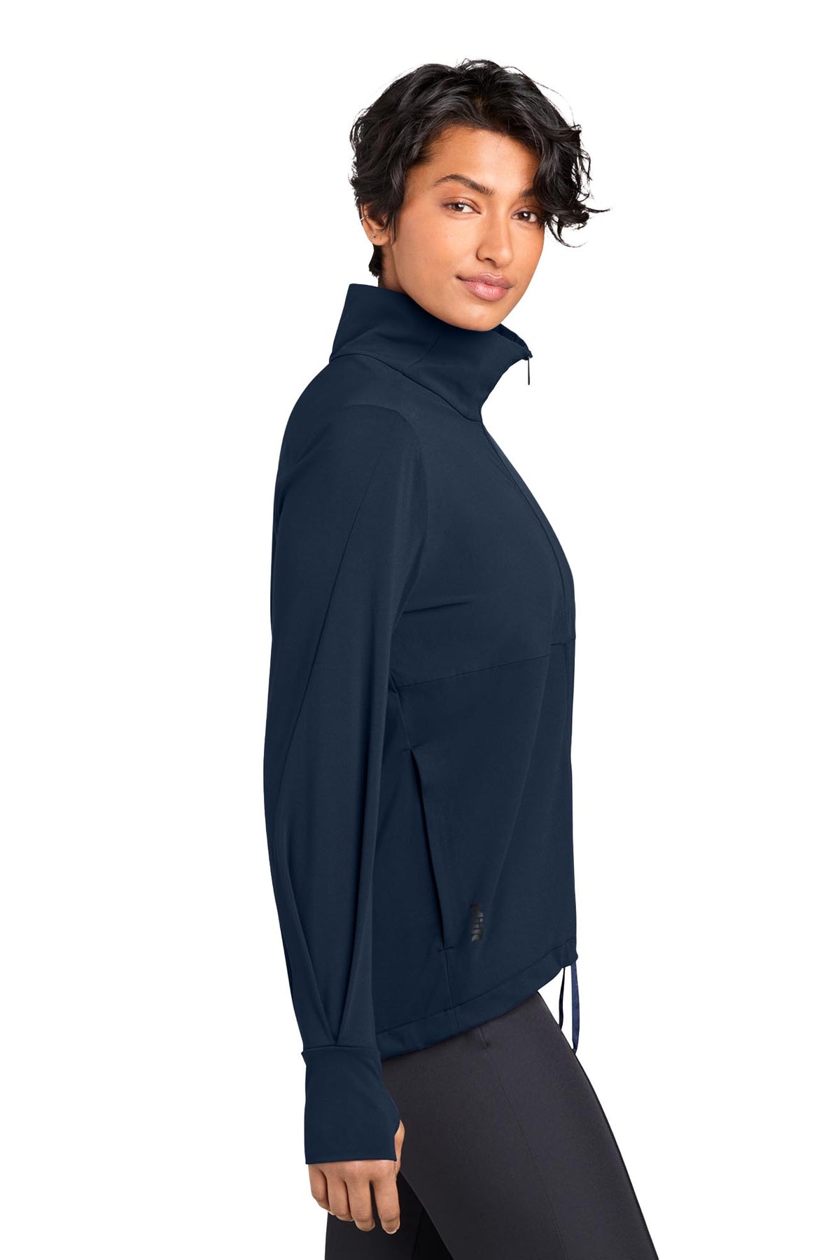 MiiR® Women’s Kivu Hybrid Full-Zip Jacket - Indigo Navy