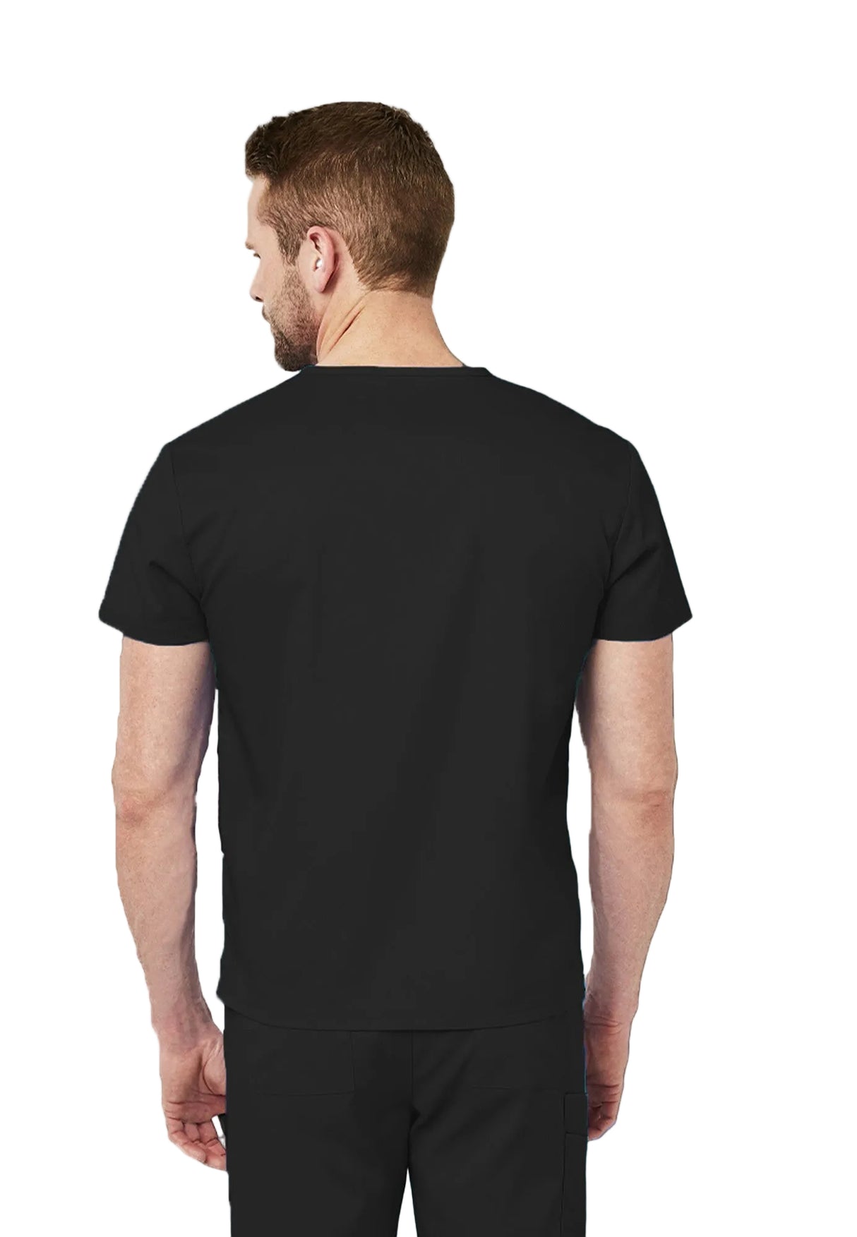 Elements by Alexanders Uniforms Unisex 1-Pocket V-Neck Scrub Top