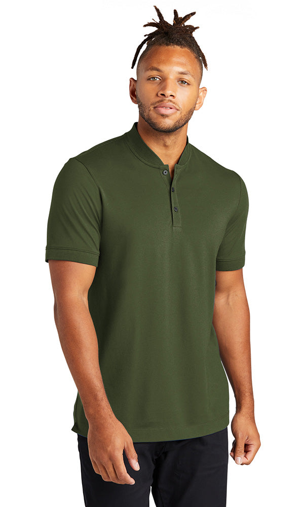 Mercer+Mettle® Stretch Pique Henley