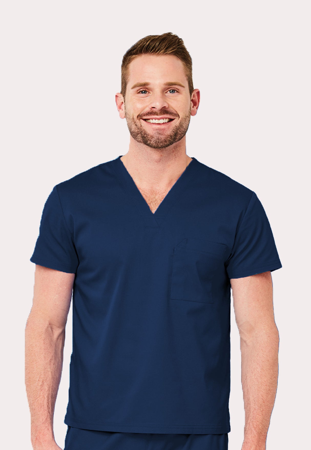 Elements by Alexanders Uniforms Unisex 1-Pocket V-Neck Scrub Top