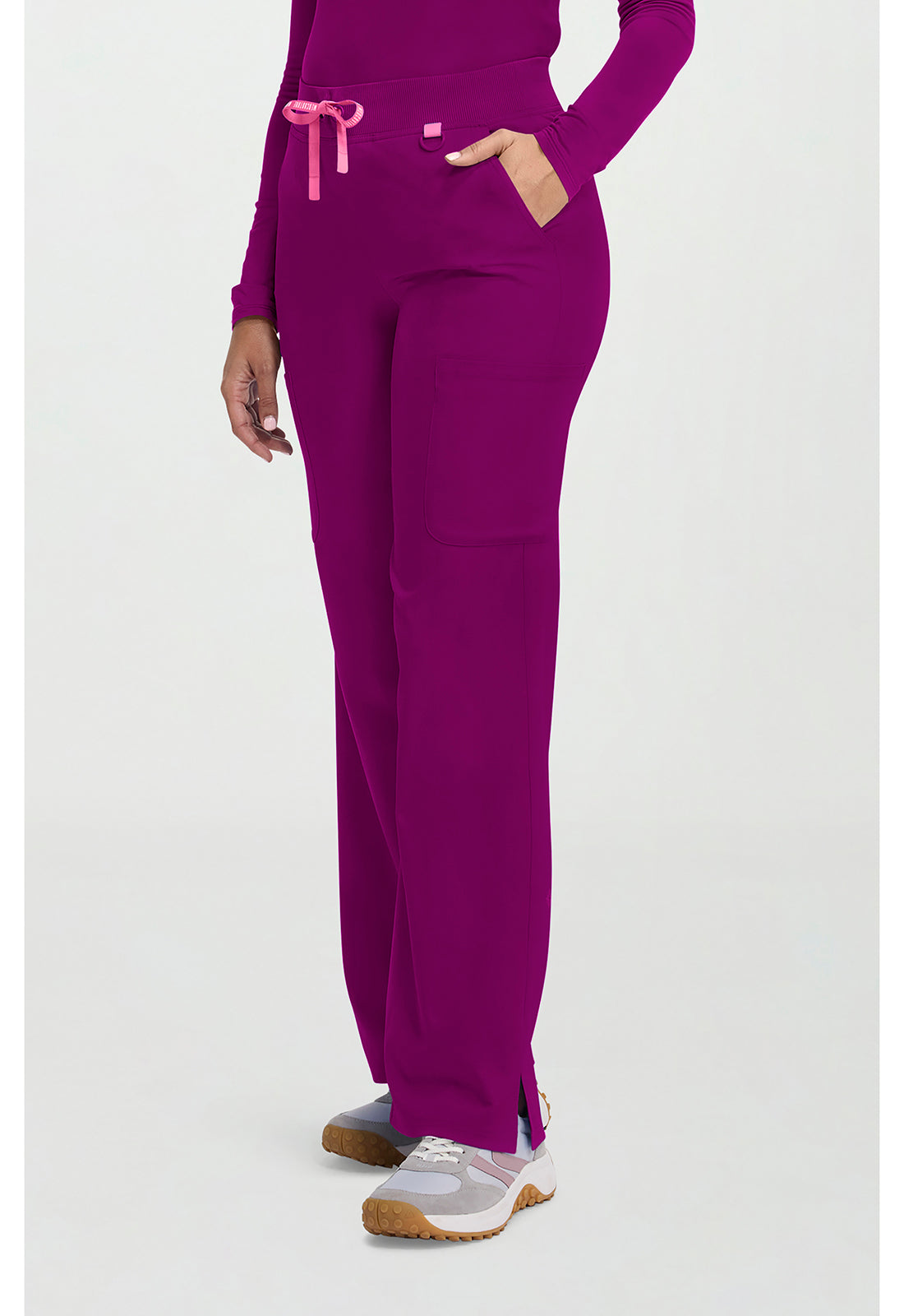 Wide Leg Pull On Pant