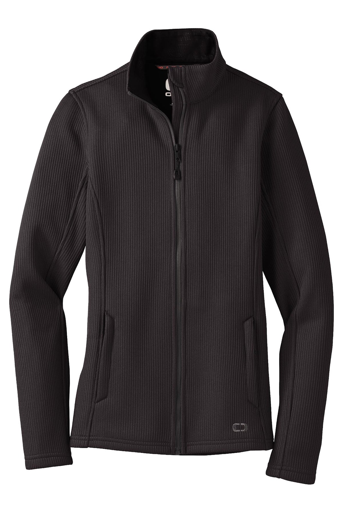 OGIO® Women’s Grit Fleece Jacket - Blacktop