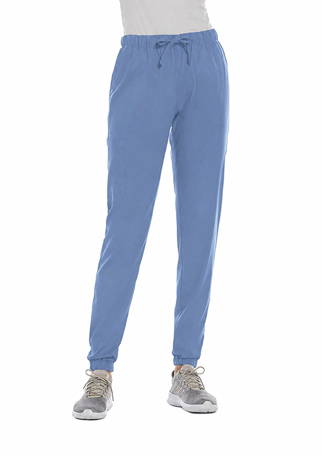 Elements by Alexanders Uniforms Women's 5 Pocket 4-Way Stretch Elastic Waistband Jogger Pant