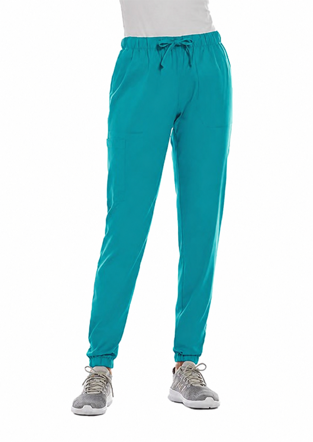 Elements by Alexanders Uniforms Women's 5 Pocket 4-Way Stretch Elastic Waistband Jogger Pant