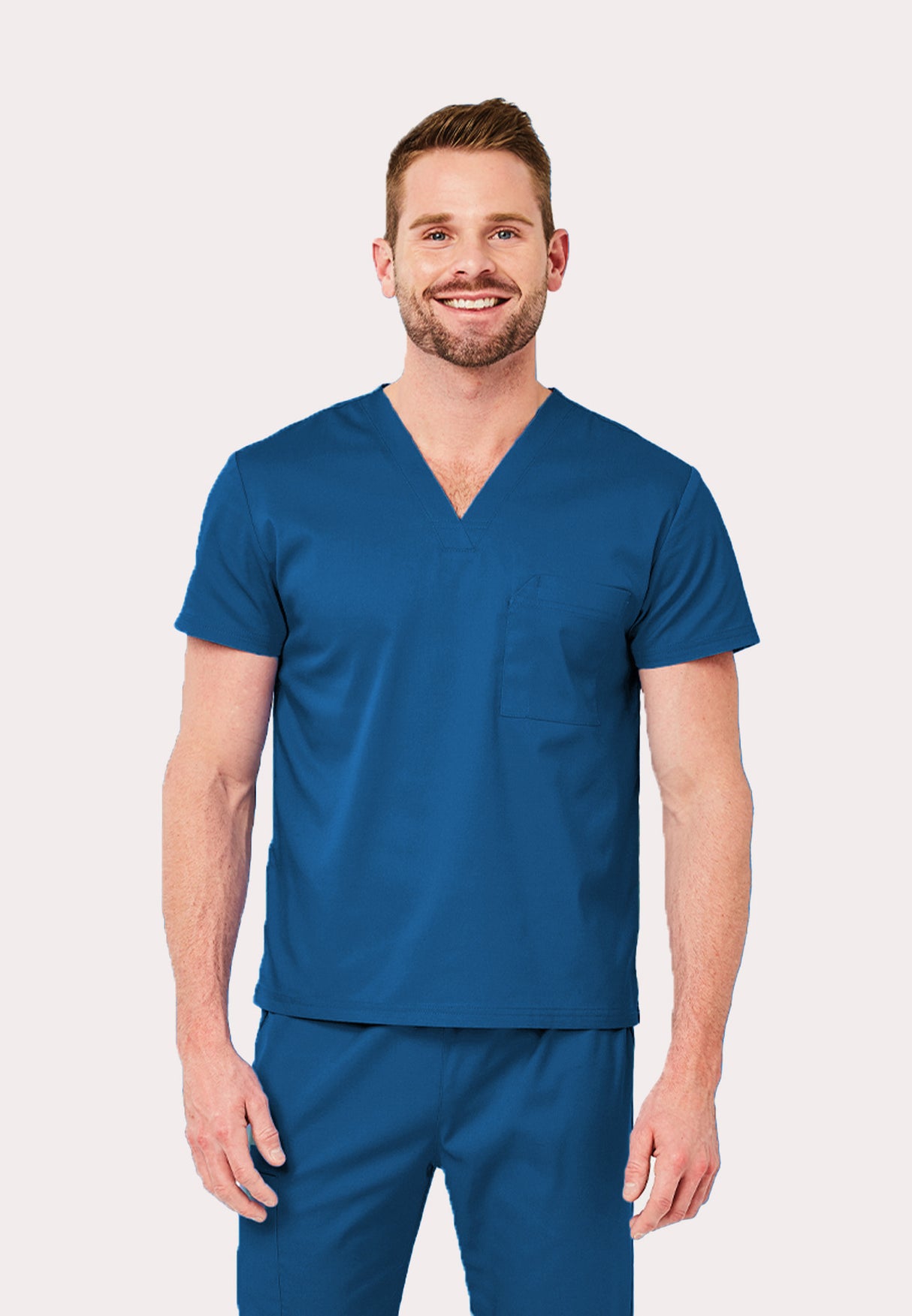 Elements by Alexanders Uniforms Unisex 1-Pocket V-Neck Scrub Top
