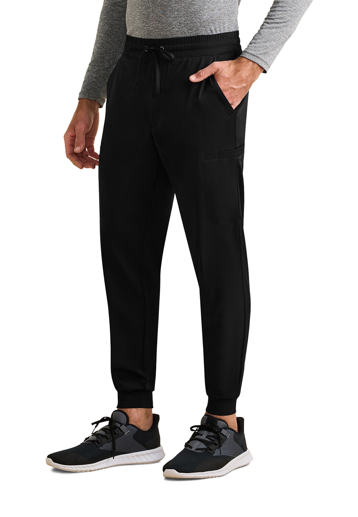 HH Works Men's Rafael Mid Rise Zip Fly 6-Pocket Jogger Pant