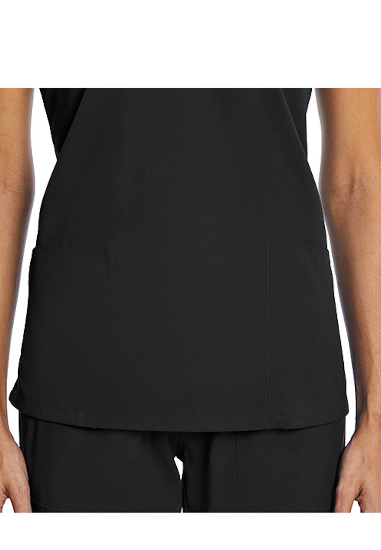 Elements by Alexanders Uniforms Women's Basic 2-Pocket V-Neck Scrub Top