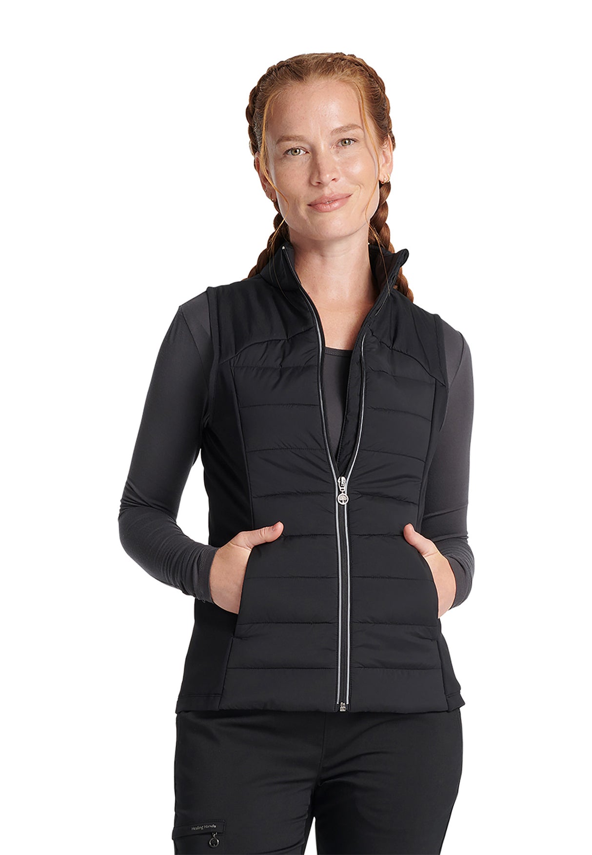 Healing Hands HH Works Women's Khloe 7-Pocket Quilted Vest