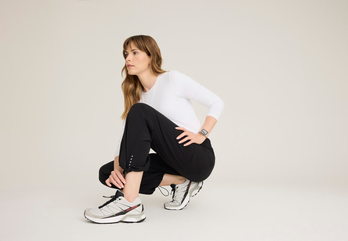 Barco One Women's Bounce 6-Pocket Bungee Hem Wide-Leg Pant