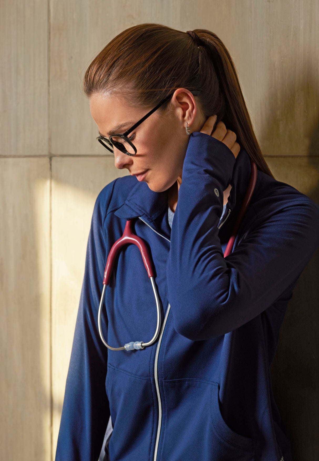 Barco One Performance Knit Women's Arena Kangaroo Knit Warm-Up Jacket