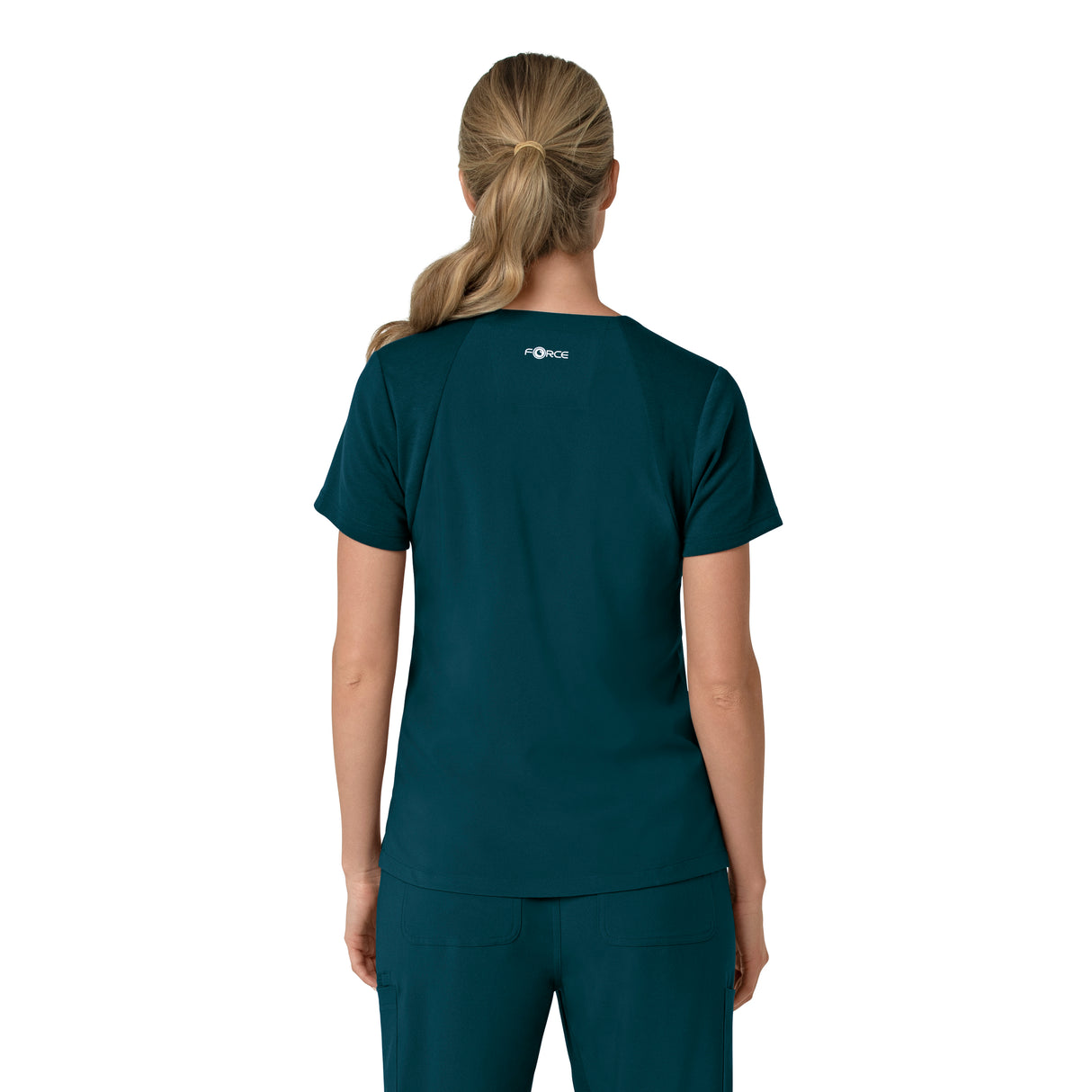 Carhartt® Force Cross-Flex Women's Flex Panel V-Neck Scrub Top