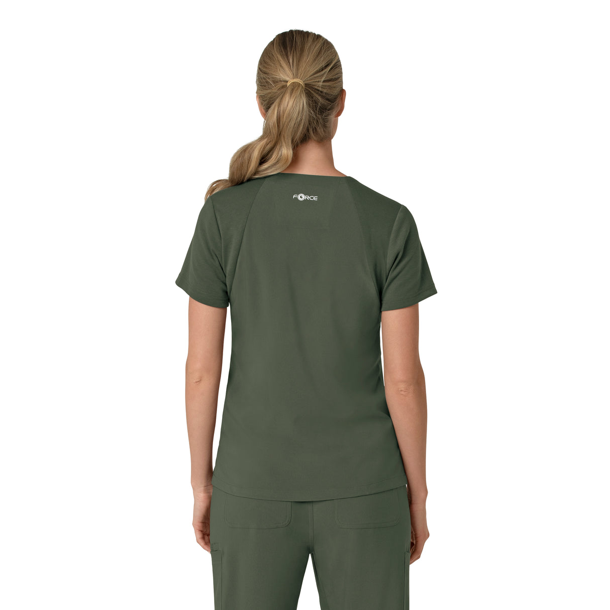 Carhartt® Force Cross-Flex Women's Flex Panel V-Neck Scrub Top