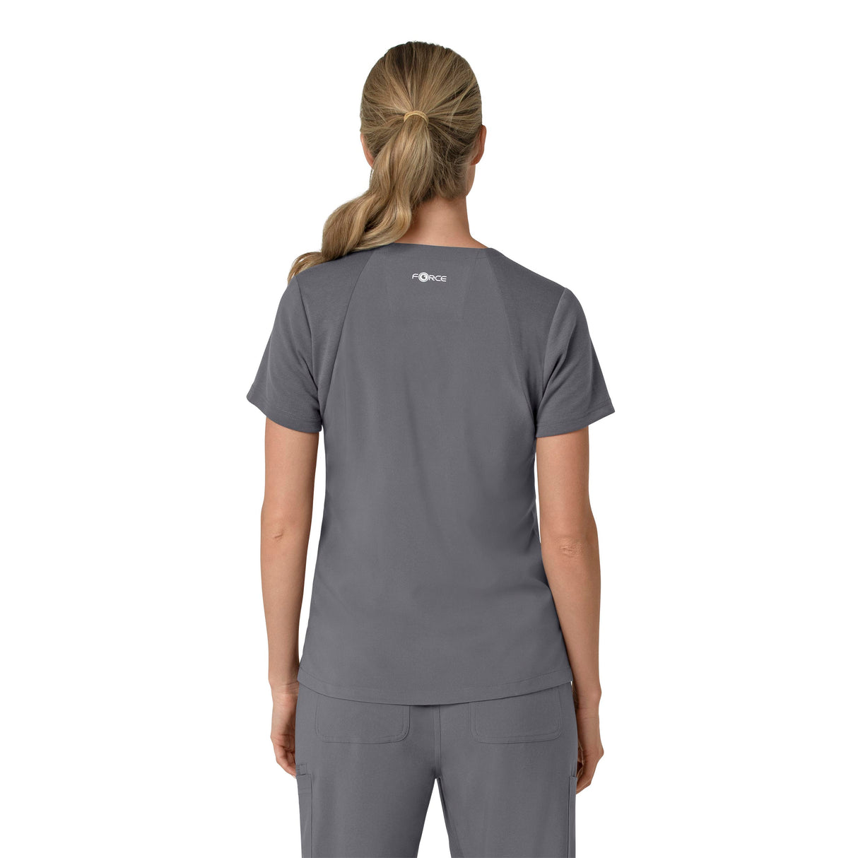 Carhartt® Force Cross-Flex Women's Flex Panel V-Neck Scrub Top