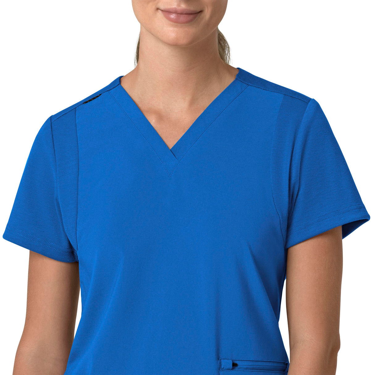 Carhartt® Force Cross-Flex Women's Flex Panel V-Neck Scrub Top