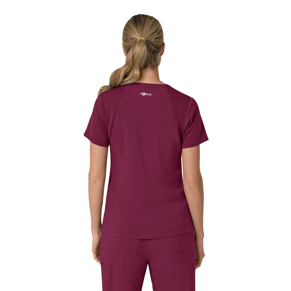 Carhartt® Force Cross-Flex Women's Flex Panel V-Neck Scrub Top