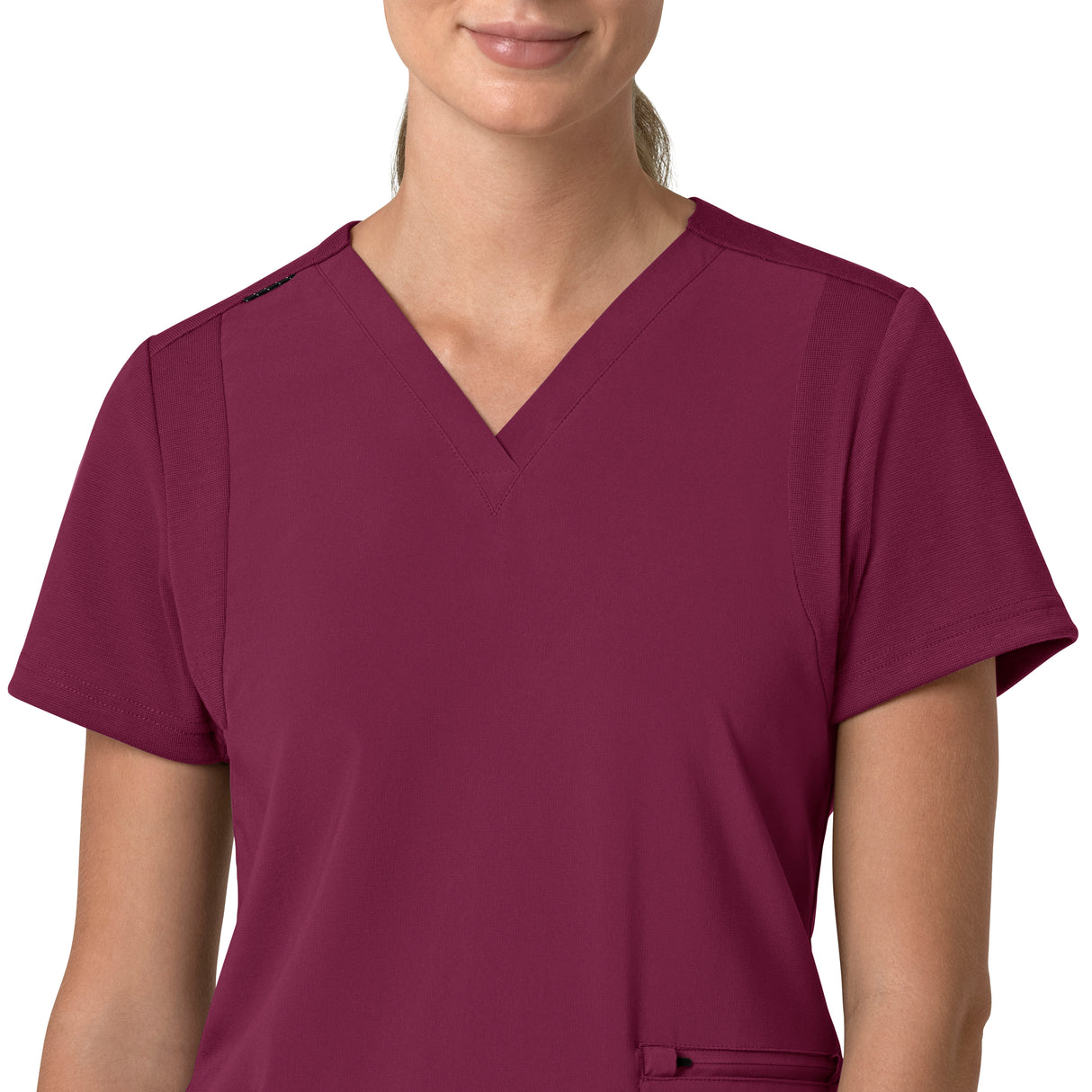 Carhartt® Force Cross-Flex Women's Flex Panel V-Neck Scrub Top