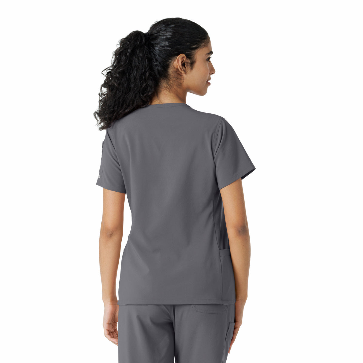 Carhartt® Force Cross-Flex Women's Knit Panel Scrub Top