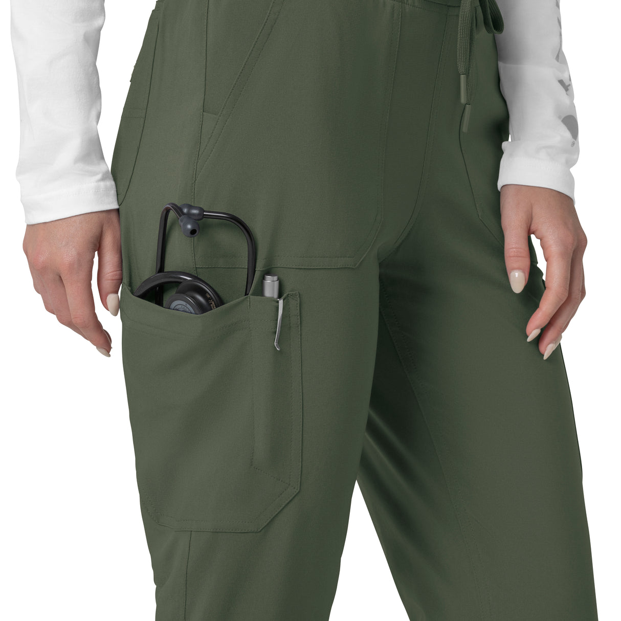 Carhartt® Force Cross-Flex Women's Cargo Jogger Scrub Pant