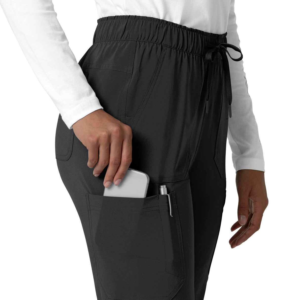 Carhartt® Force Cross-Flex Women's Straight Leg Tall Cargo Scrub Pant