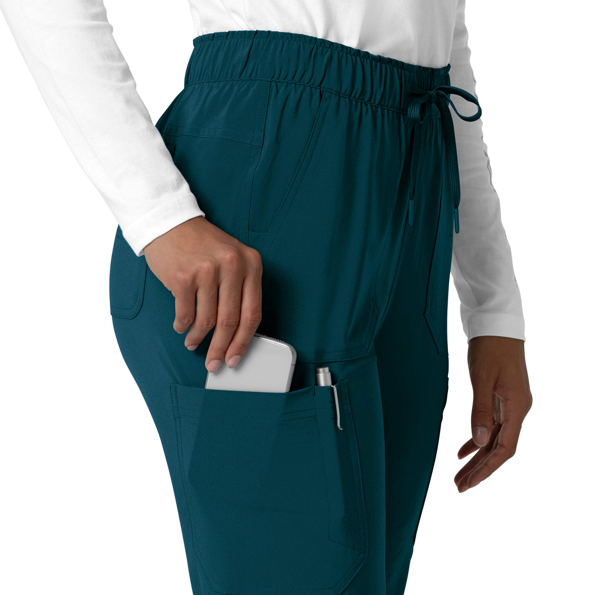 Carhartt® Force Cross-Flex Women's Straight Leg Cargo Scrub Pant