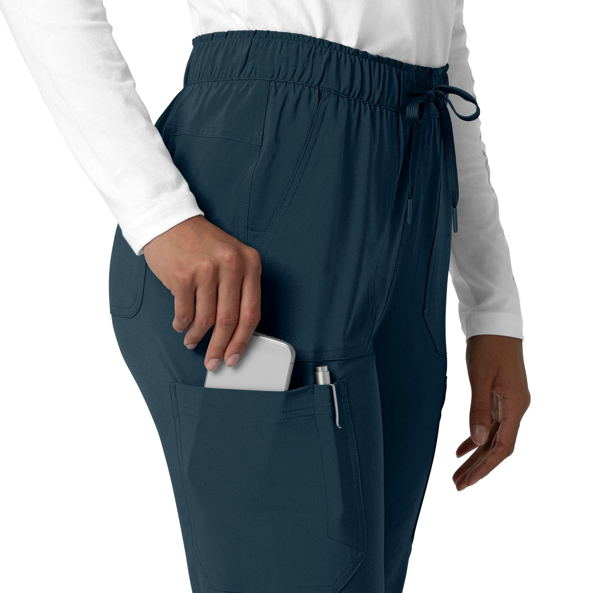 Carhartt® Force Cross-Flex Women's Straight Leg Tall Cargo Scrub Pant